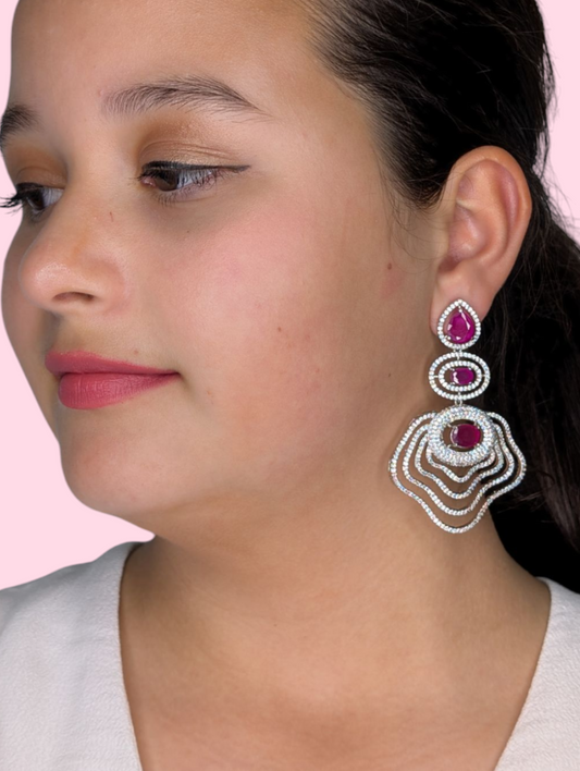 Ripple Long Earrings