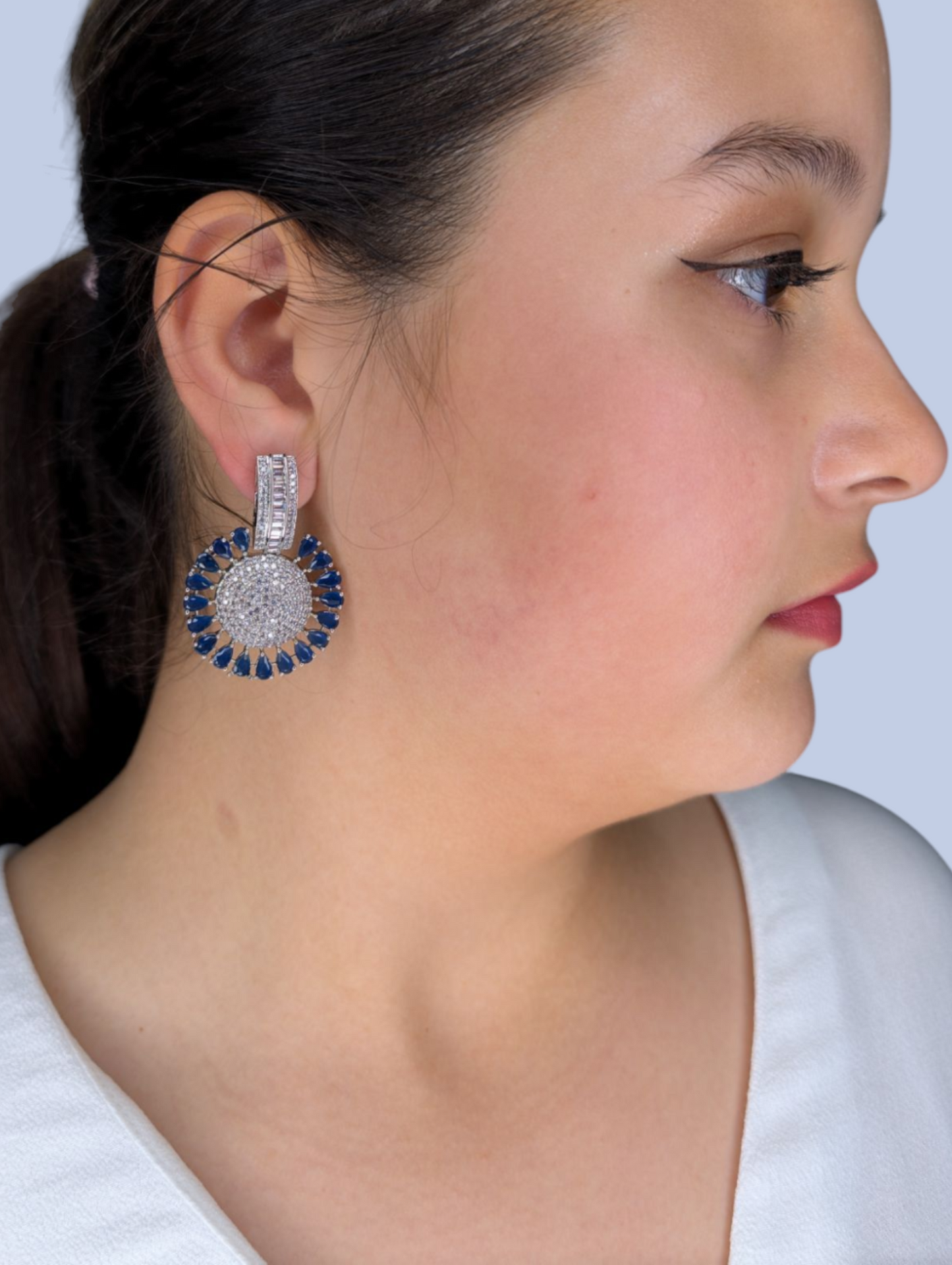 Dangling Flowers Earrings